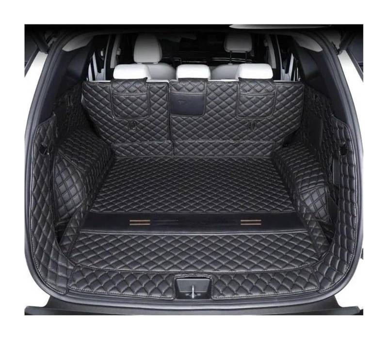 Auto All Inclusive Kofferraummatte Für Hyundai Für Tucson Für NX4 2022-2023 Schutz Innen Auto Stamm Matten Auto Matte Stamm Matte Coche Lagerung Pad Boot Liner(Color 4) von GABFDLZ