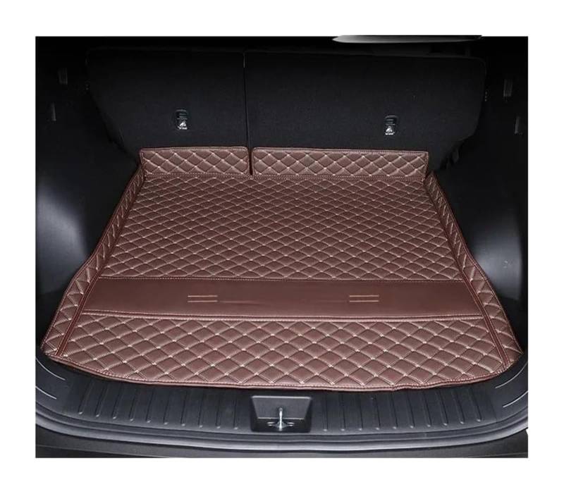 Auto All Inclusive Kofferraummatte Für Hyundai Für Tucson Für NX4 2022-2023 Schutz Innen Auto Stamm Matten Auto Matte Stamm Matte Coche Lagerung Pad Boot Liner(Color 8) von GABFDLZ