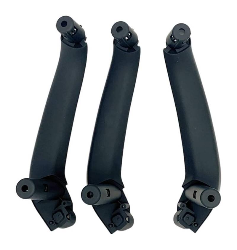 Auto Innen TüRgriff Für A&udi A4 B9 2017–2019 A5 2018 4 Stück Auto-Innentür-Armlehnenverkleidung Verkleidung Innentür-Zuggriff-Verkleidung(Rhd 3pcs Set Black) von GABFDLZ