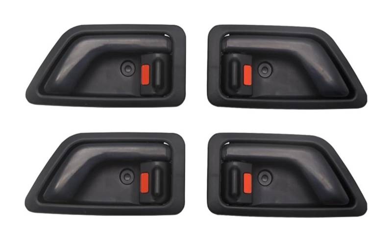 Auto Innen TüRgriff Für B&MW 3 4 Serie 3GT F30 F32 F34 2013–2018, Auto-Innentürgriff-Abdeckungsverkleidung, Innentür-Zuggriff-Verkleidung(4PCS) von GABFDLZ