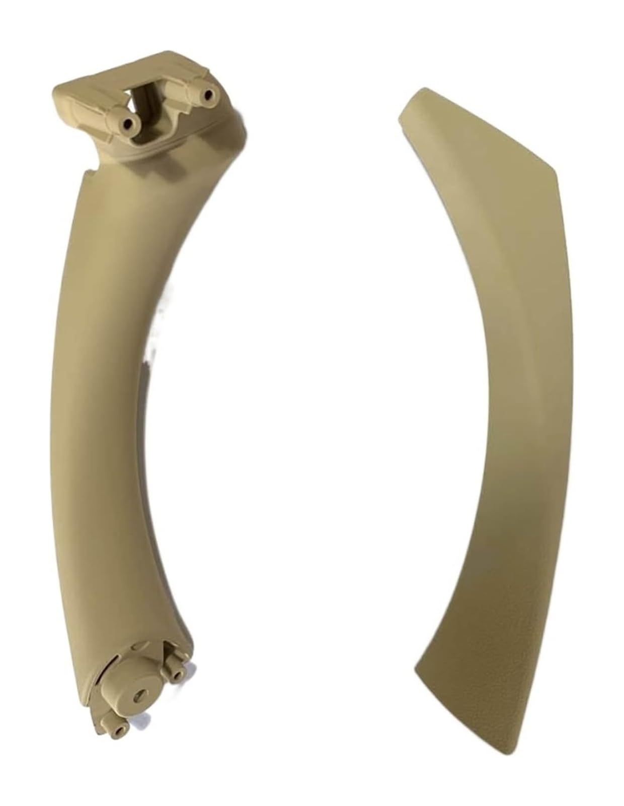 Auto Innen TüRgriff Für B&MW 3 Serie E90 E91 328 330 335 2005-2012 Links Rechts Auto Innentür Armlehne Panel Pull Trim Abdeckung(2pc Beige(right)) von GABFDLZ