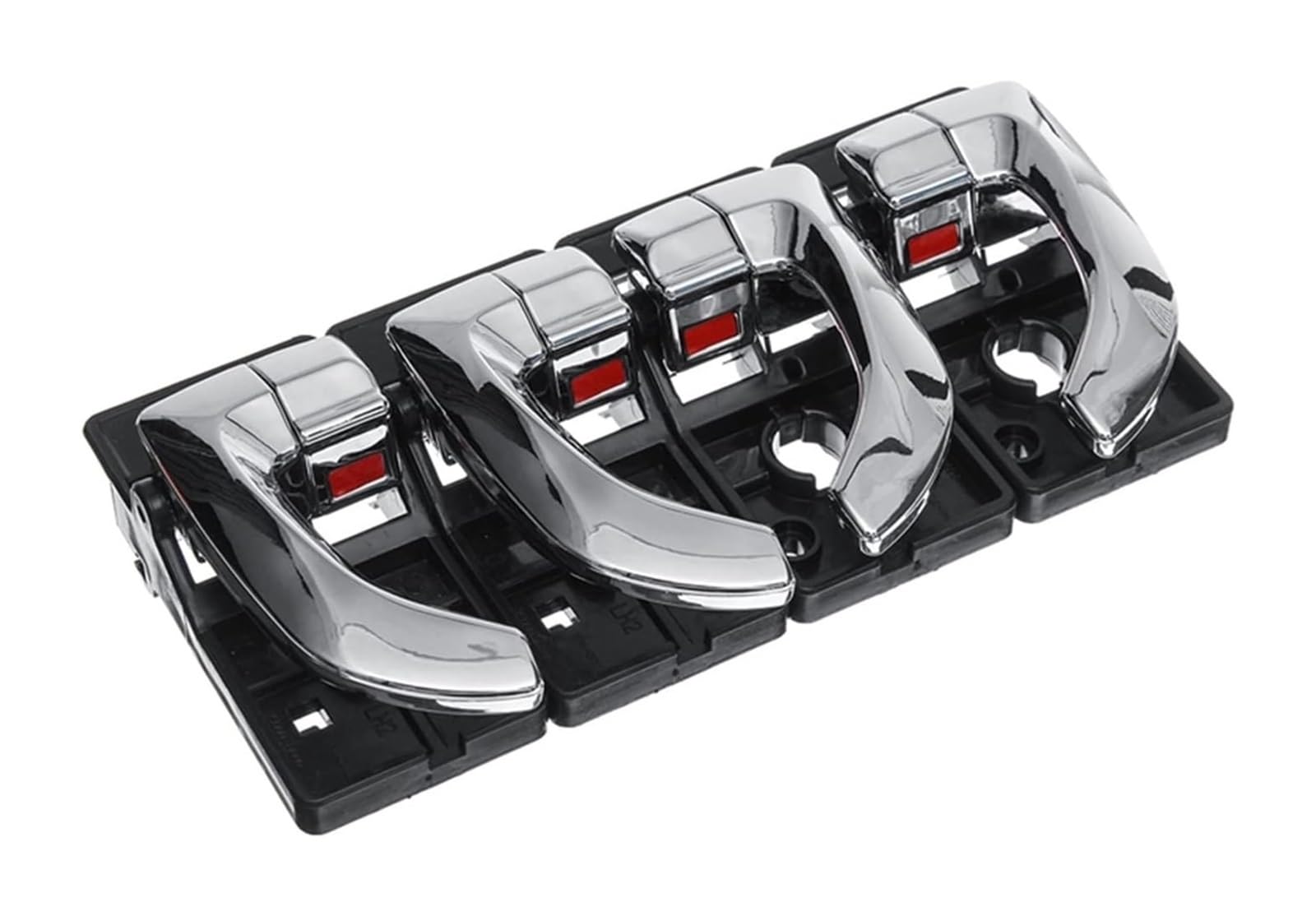 Auto Innen TüRgriff Für B&MW 5 Series F10 F11 F18 520 523 525 528 530 2010–2017 LHD Fahrerseite Auto-Innentürgriff-Panel-Abdeckungsverkleidung(Chrome,4PCS) von GABFDLZ