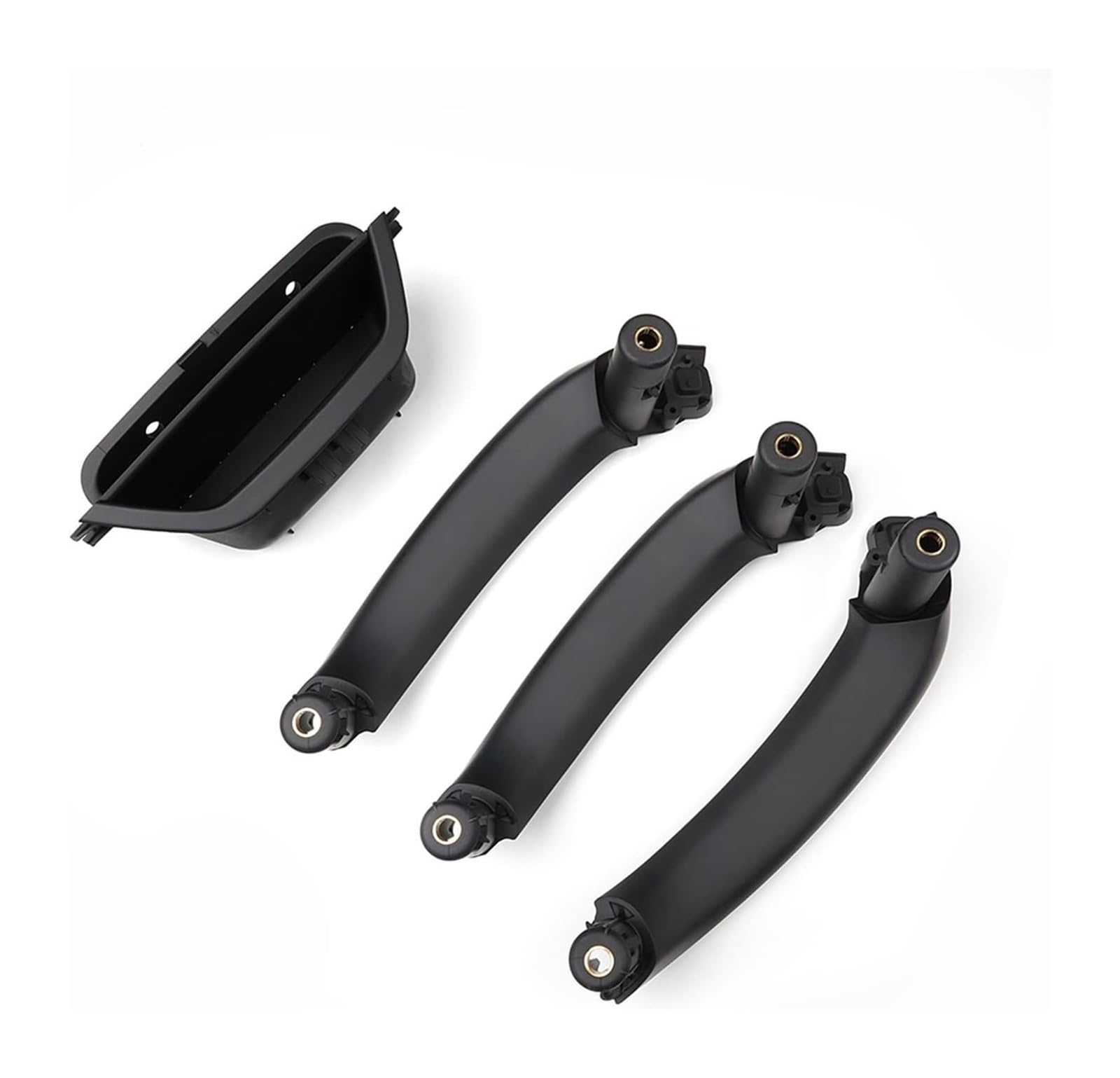 Auto Innen TüRgriff Für B&MW X3 X4 F25 F26 2010-2017 4 Stück LHD Auto Links Rechts Innentürverkleidung Griff Pull Trim Cover(Carbon Fiber 4pcs) von GABFDLZ