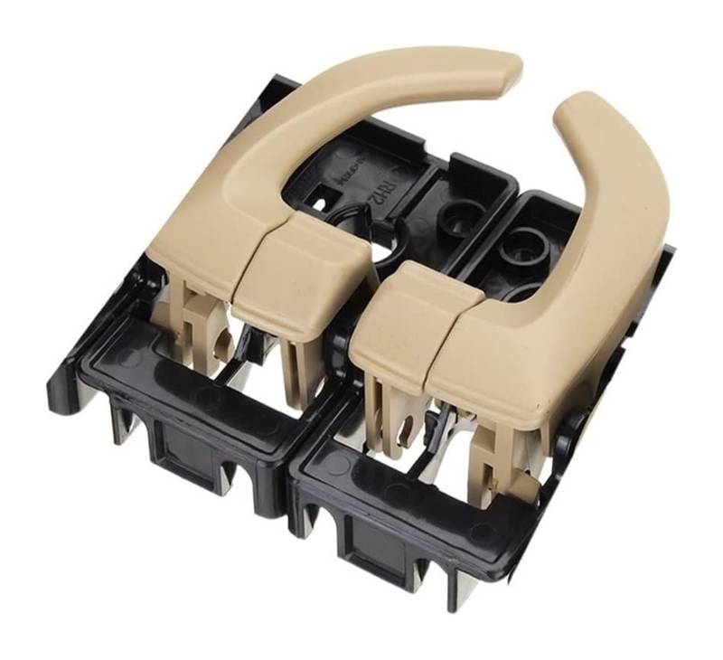 Auto Innen TüRgriff Für Hyundai Für Getz Für Klicken TB 2002-2009 Links Rechts Inneren Türgriff Inneren Tür Pull Griff Trim(Beige,2Pcs) von GABFDLZ