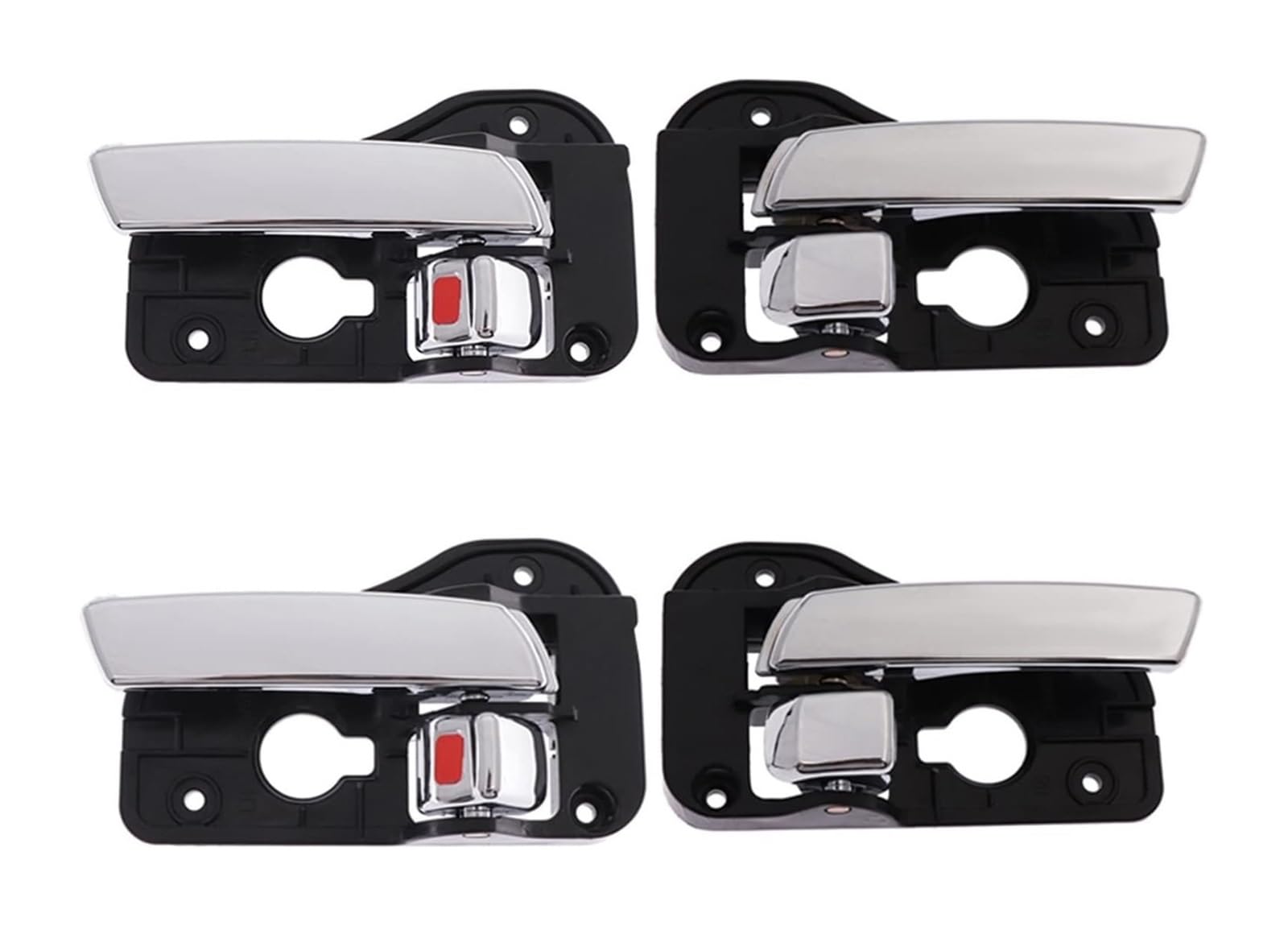 Auto Innen TüRgriff Für KIA Für Carens Für Rondo 2007-2013 Links Rechts Türgriff Innen Tür Pull Griff Trim(Left Right 4pcs) von GABFDLZ