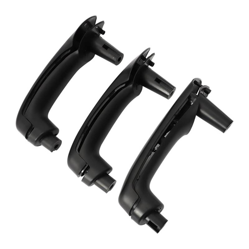 Auto Innen TüRgriff Für VW Für Bora Für Golf 4 MK4 Für Jetta 1999-2007 LHD Innen Haltegriff Tür Armlehne Ziehen Griff Trim(3 Door 3pcs) von GABFDLZ