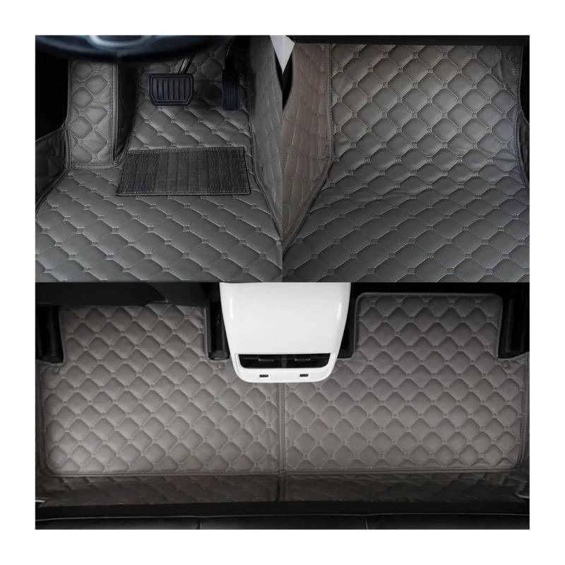 Autoteppich Antirutschmatten Für Benz Für ML 2012-2015 LHD Auto Matte Auto Fußmatten Auto Zubehör Fußmatten Teppiche(Gray) von GABFDLZ