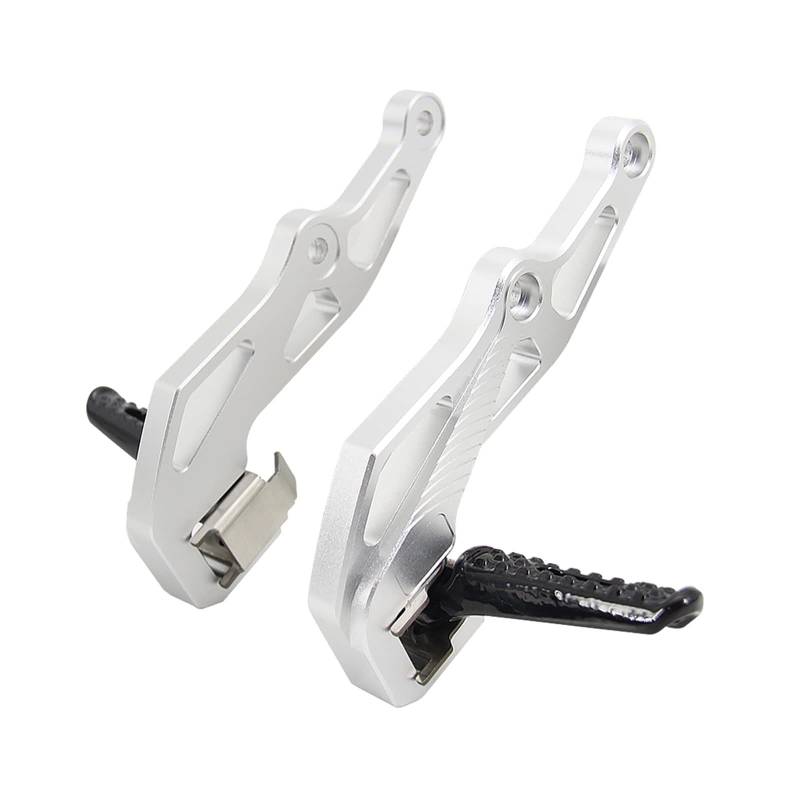 Moto Fußrasten Fußrasten Für NC750D NC700D Für NC 750 700 D 2012 2013 2014 2015 2018 2020 2021 Motorrad Fußrasten Fußpedal CNC Fußrasten Kit(Silber) von GABFDLZ