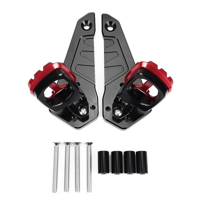 Moto Fußrasten Fußrasten Für XADV Für X ADV 750 XADV750 2021 2022 2023 Motorrad Fußstützen Fußrasten CNC Aluminium Legierung Hinten Pedale Fuß Ständer Klapp Kit(5) von GABFDLZ