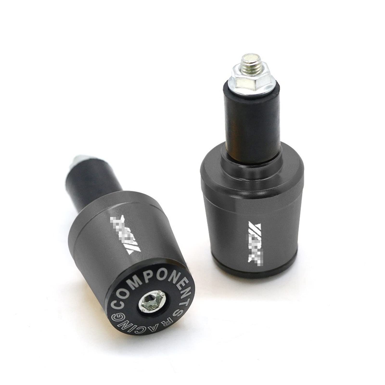 Motorrad Lenkergriff Endkappe Stecker 7/8 "22 MM Universal Motorrad CNC Lenker Griffe Griff Bar Kappe End Stecker Für Y&AMAHA YBR 125 YBR125 Für YBR 250 YBR250 Alle Jahre(2) von GABFDLZ