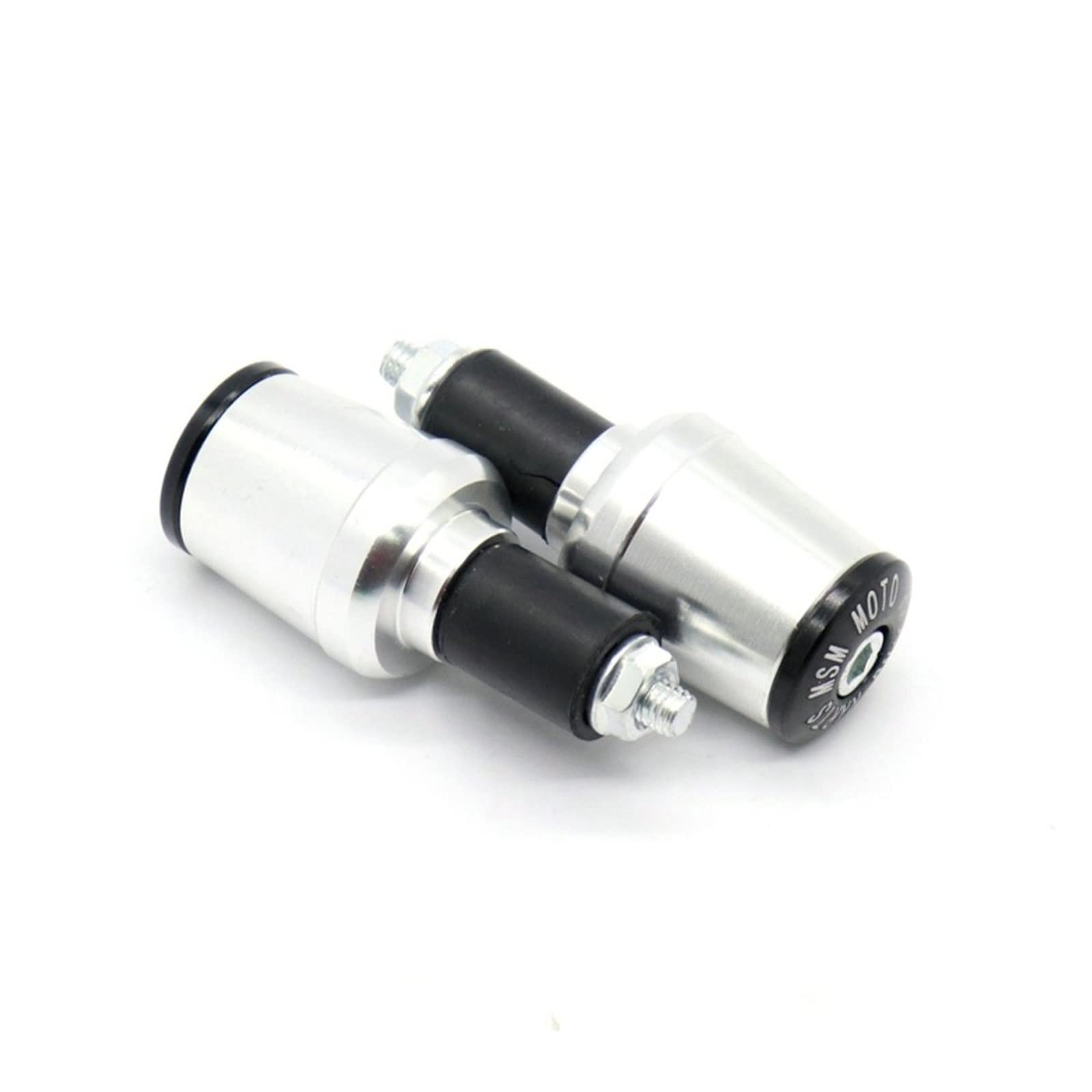 Motorrad Lenkergriff Endkappe Stecker 7/8 "22mm Motorrad Lenker Griffe Griff Bar Ends Stecker Abdeckung Für 250 CB599 CB600 CB900F Für H&ornet Für CB 599 600 900 F(1) von GABFDLZ