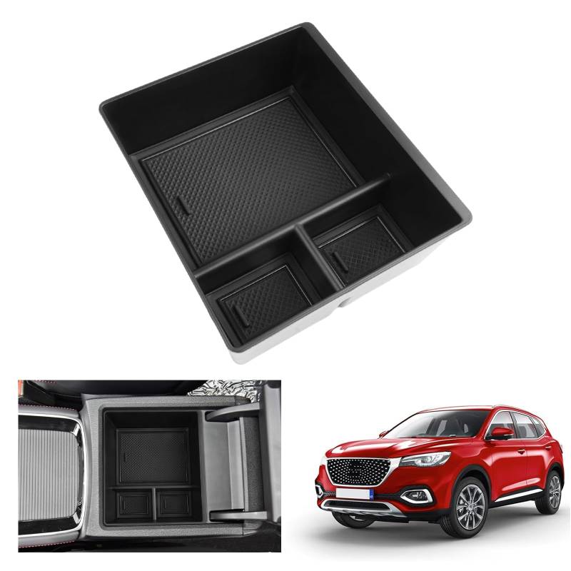 GAFAT MG HS/EHS EV/HS Plug-in Hybrid 2018-2023 2024 Mittelkonsole Aufbewahrungsbox, MG HS 2023 2022 Armlehne Organizer Tray Handschuhfach, MG HS Zubehör von GAFAT