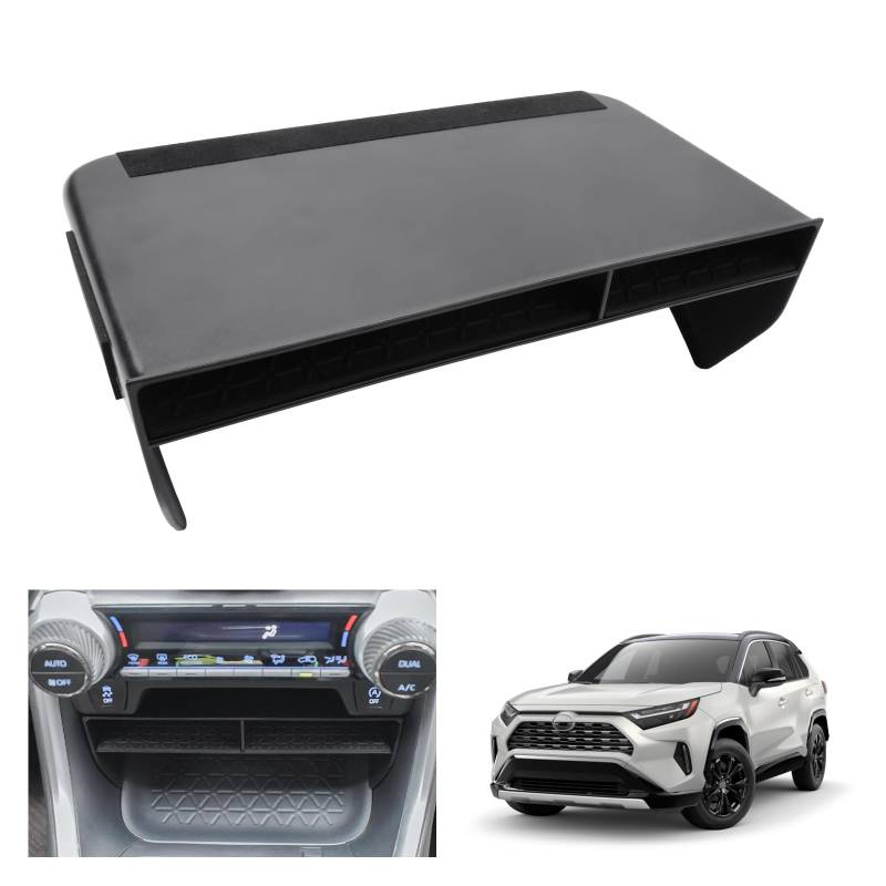 GAFAT Toyot-a RAV4/Hybrid 2019-2024 2025 Mittelkonsole Aufbewahrungsbox, für RAV4 V Bj. 2019 Organizer Tray Ablagen Unten die Mittelkonsole, Kompatibel mit Toyota RAV4 Zubehör von GAFAT