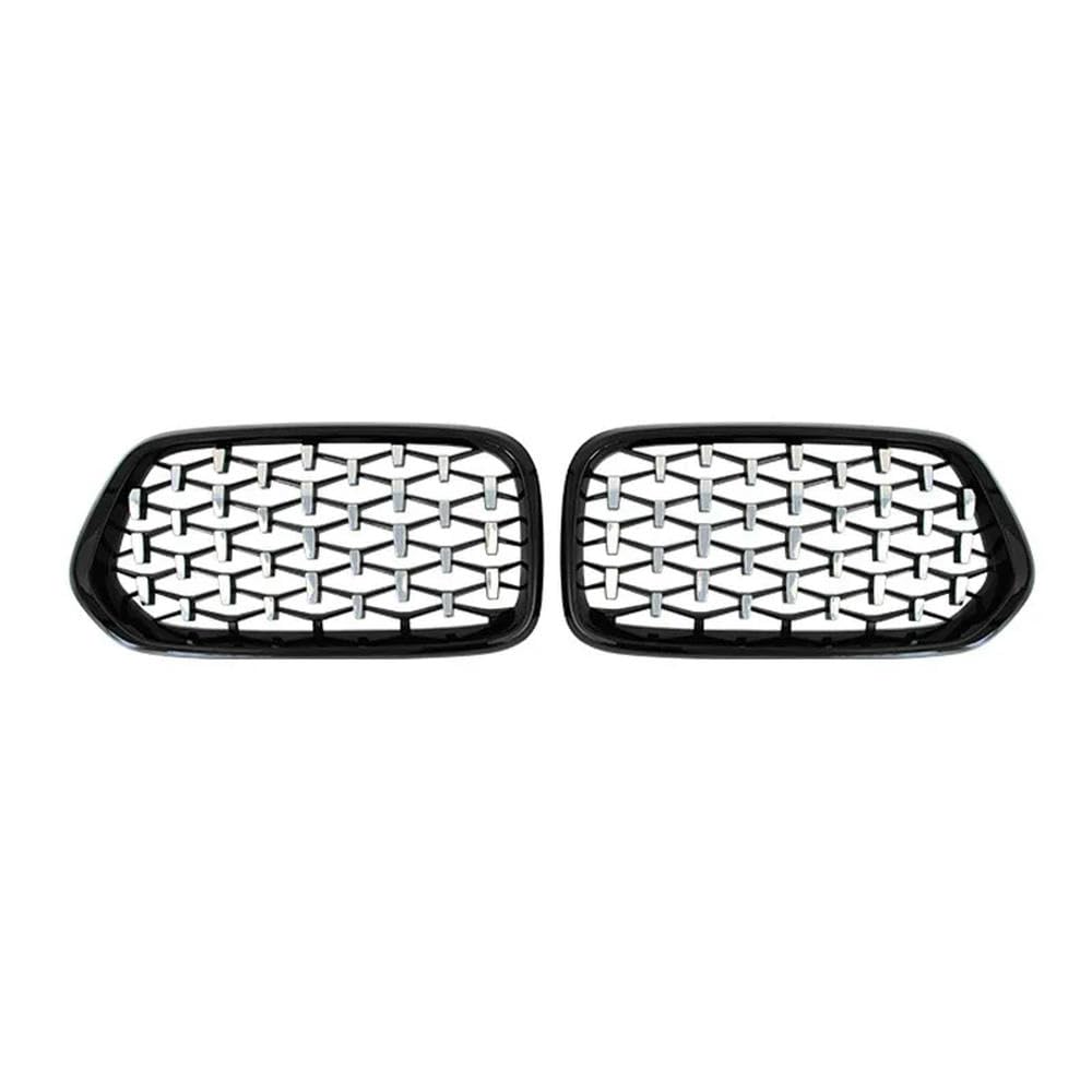 GAFENO - Auto-Frontgrill Ersatz-Auto-Frontstoßstangengrill Nierengitter Renngrills - passt für BMW X2 F39 2018 2019 2020 2021 2022 von GAFENO