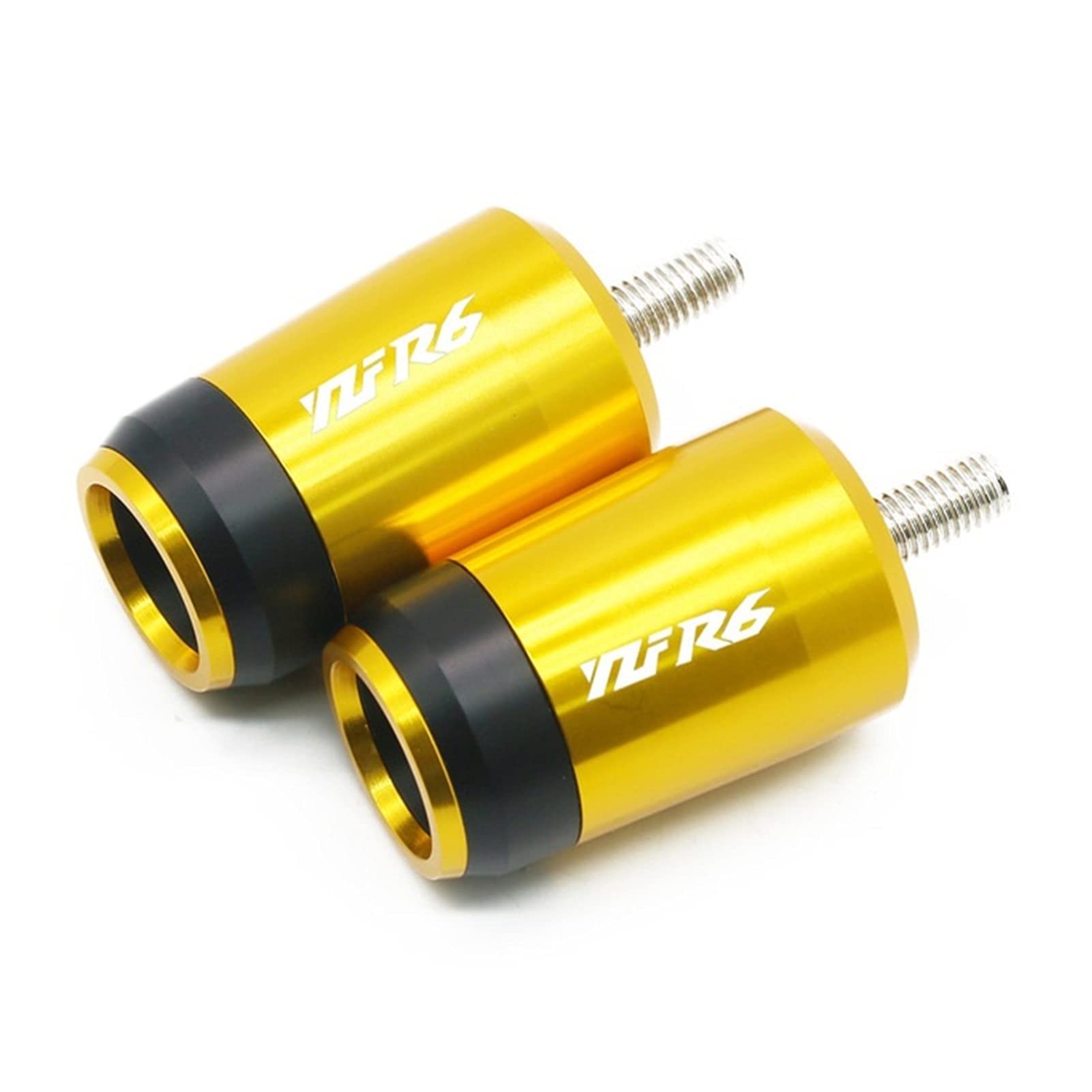 GAFITSEP for Ya*ma&ha YZF R6 YZF-R6 YZFR6 Motorrad Universalzubehör 7/8''22mm Lenkergriffe Lenkergriffenden Abdeckkappenstopfen Lenkerenden-Schieber(Gold) von GAFITSEP