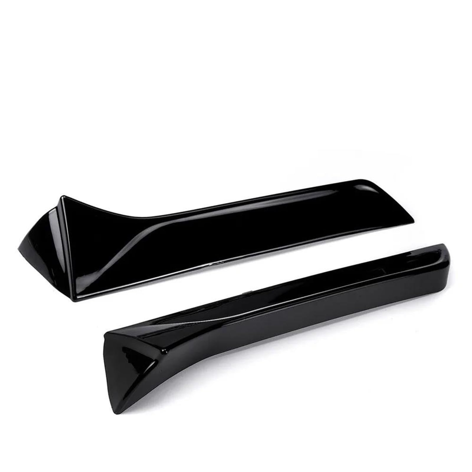 Auto Heckscheibenspoiler Für Seat Für Leon 5F FR Mk3 MK3.5 2013-2021 Dachheckflügel Seitenkante Schwanzklappe 2 Stück Heckscheibensplitter(Glossy Black) von GAGSETCTHM