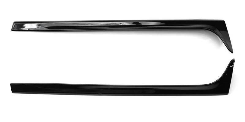 Auto Heckscheibenspoiler Für VW Für Polo MK5 2011-2017 2 Stück Auto Heckscheibe Seitenspoiler Canard Splitter Trim Heckscheibe Seitenklappen(Gloss Black) von GAGSETCTHM