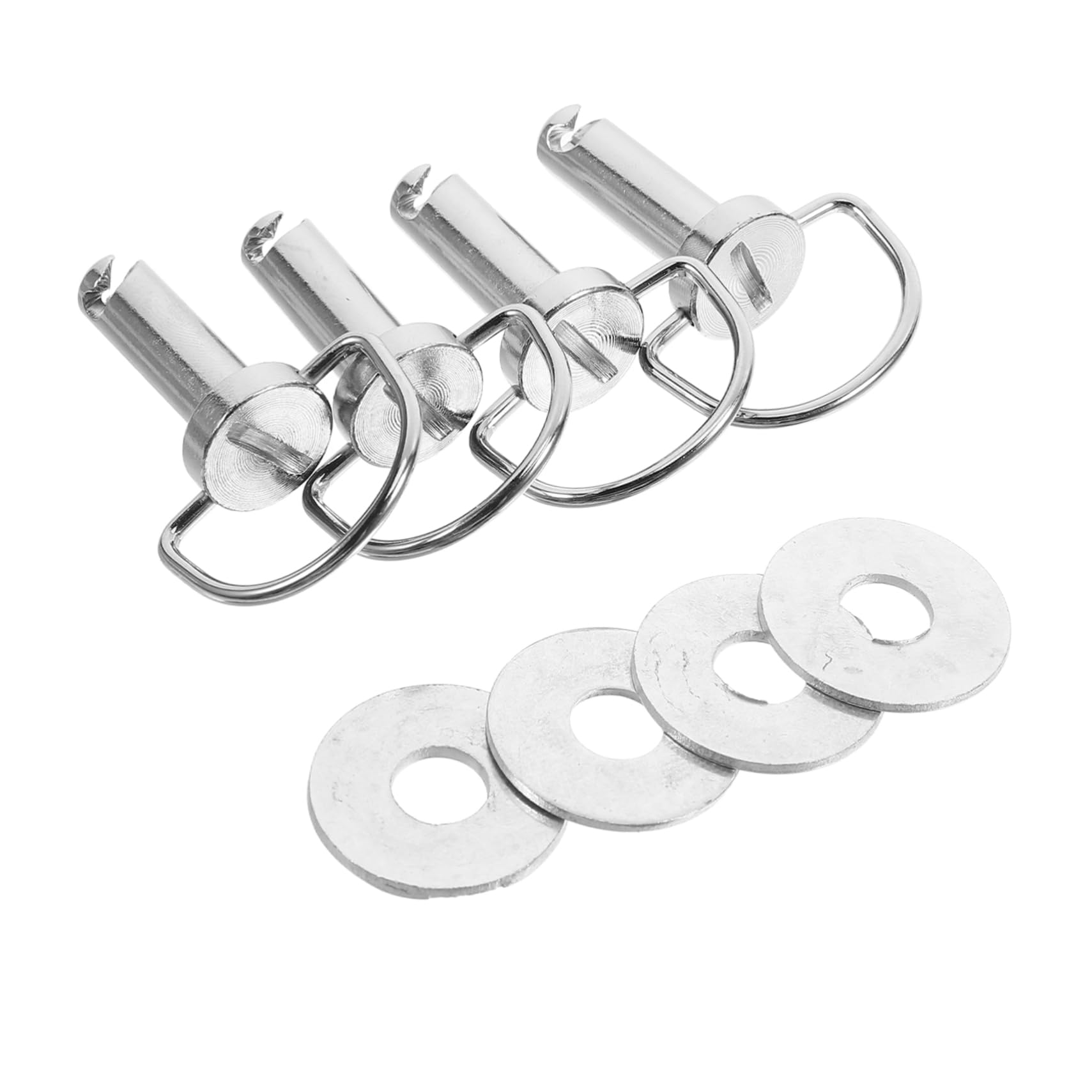 GALPADA 4 Sets Satteltaschenschlösser-befestigungsschrauben – 1/4-drehung, Schnellverschlüsse Mit Unterlegscheiben Zur Sicherung Ihrer -satteltaschen (m8 X 30 Mm) von GALPADA