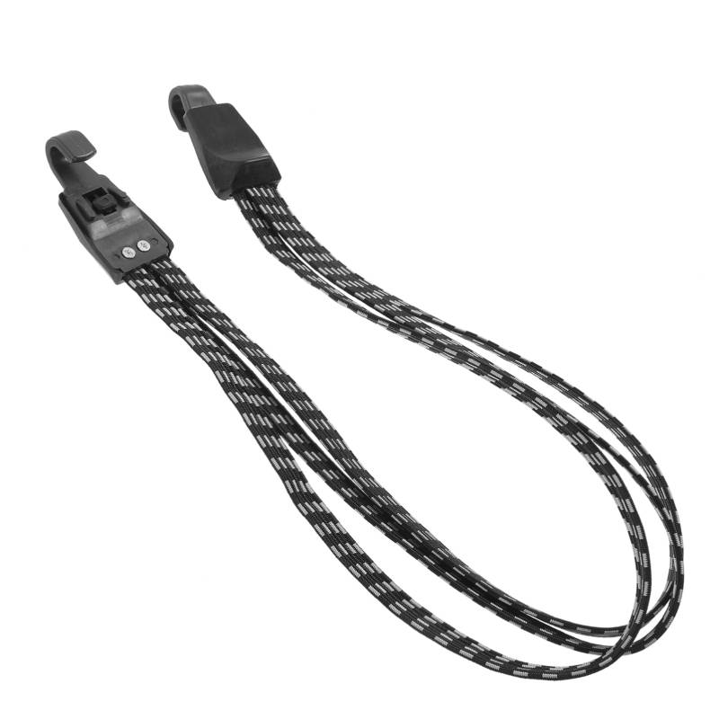 GALPADA Schwarze Bungee Spanngurte Für Fahrradgepäck Strapazierfähige Elastische Fixierbänder Mit Haken Ideal Für Outdoor Aktivitäten Und Sicheren Transport Von Gepäck Und Lasten 1 von GALPADA