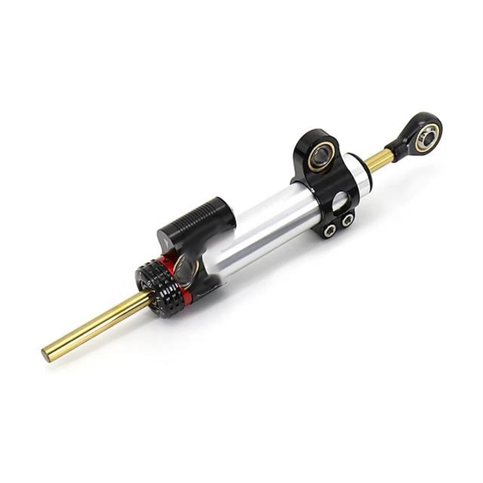 Dämpfer Lenkungsstabilisator Für MT10 MT07 MT09 MT03 Universal Für Motorrad T6061-T6 CNC Aluminium Legierung Einstellbare Lenkung Dämpfer Stabilisator Motorräder Aluminium Dämpfer(Type A) von GALSOR