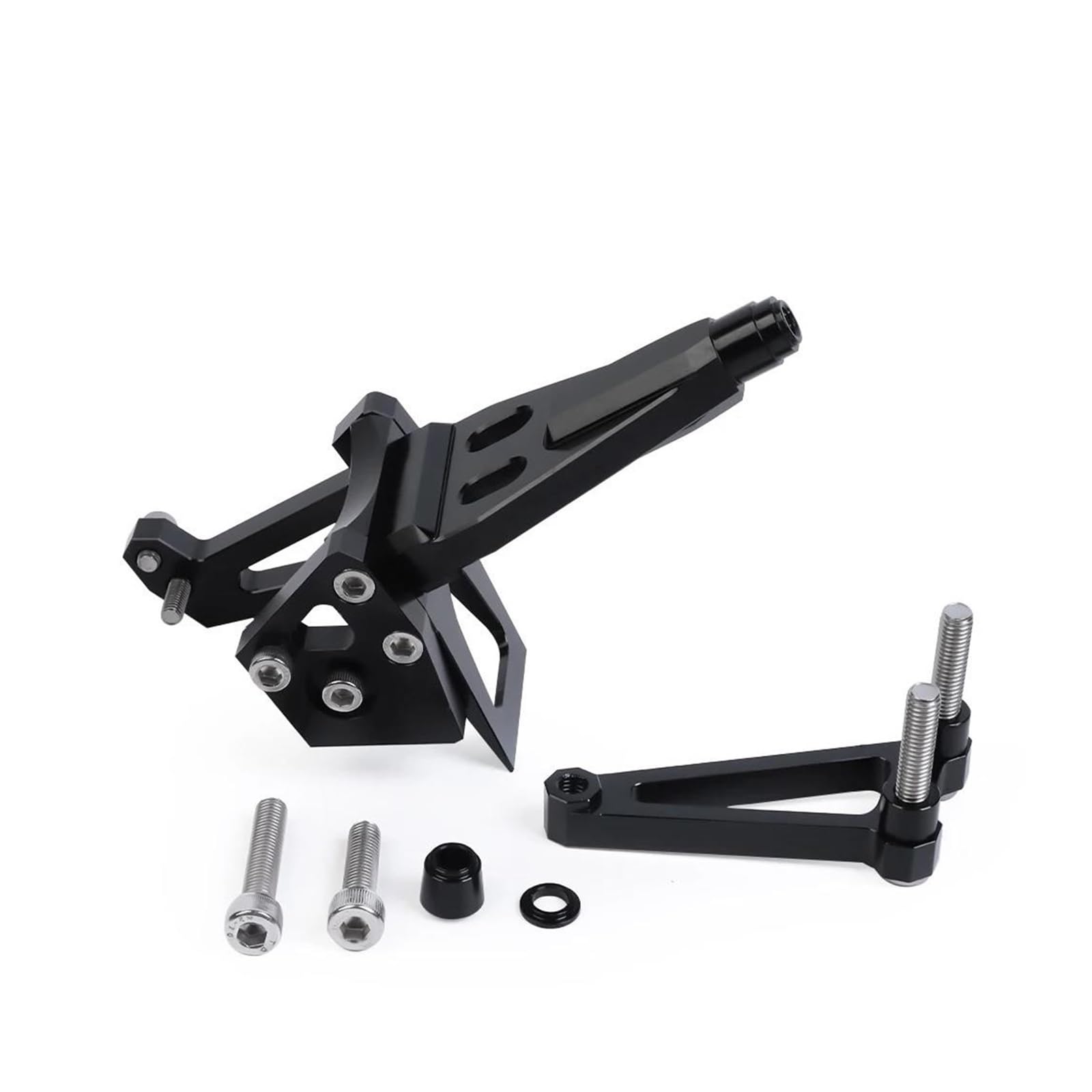 Dämpfer Lenkungsstabilisator Motorrad Linear Lenkung Stabilisator Halter Lenkung Dämpfer Halterung Für Kawasaki Für Z750 Z1000 Für ER6N ER4N ER 650 400 Für ZR 750 1000 Motorräder Aluminium Dämpfer(B) von GALSOR