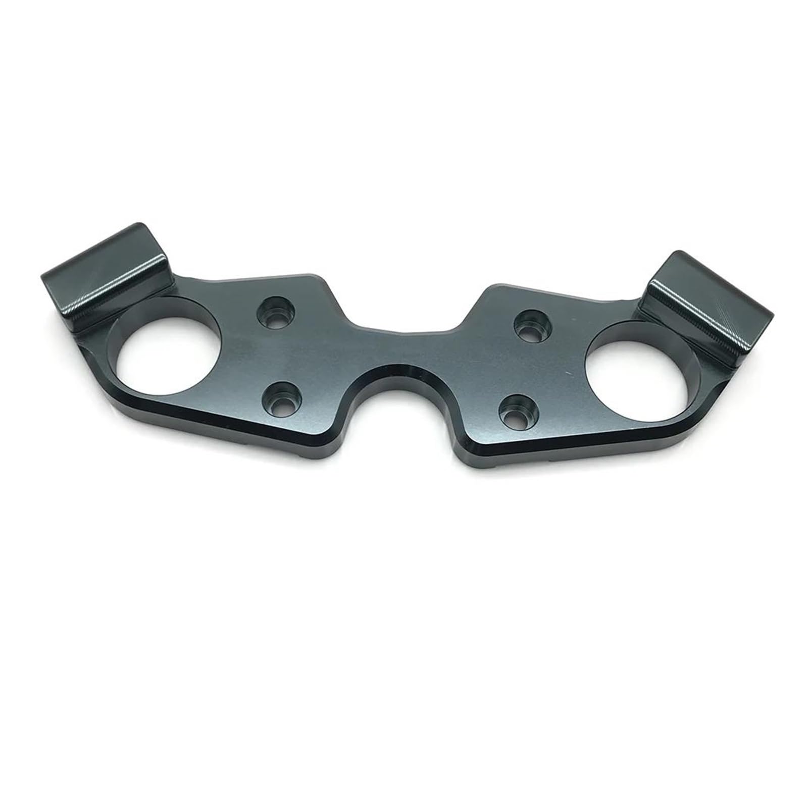 Dämpfer Lenkungsstabilisator Top Gabel Brücke Oberen Triple Baum Lenker Clamp Bracke Motorrad Tieferlegungs Für Suzuki Für GSX1300R Für GSX 1300 R 2008-2019 Motorräder Aluminium Dämpfer(Dark Grey) von GALSOR