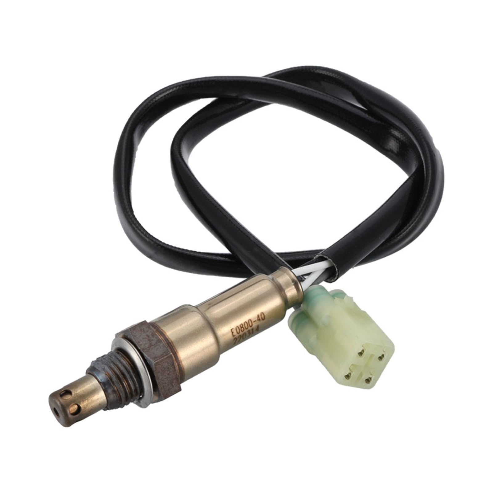 Motorrad-Sauerstoffsensor Für Deli Motorrad Sauerstoff Sensor Elektronische E0800-40 Vier-draht Erste-Linie Ausrüstung Motorrad Kraftstoff System Zubehör O2-Sauerstoffsensor Sensor von GALSOR