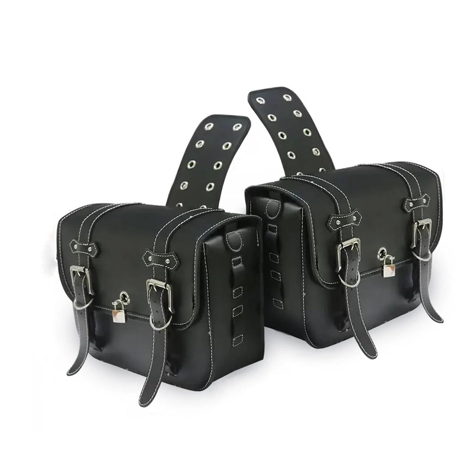 Motorradtasche Große Kapazität Motorrad Seite Taschen Lagerung Werkzeug Motorrad Sattel Tasche Für Harley Sportster Für XL 883 1200 Für Suzuki Motorradhelmtasche Aufbewahrungstaschen von GALSOR