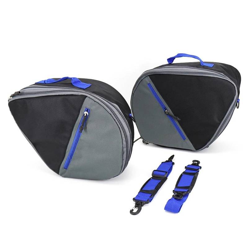 Motorradtasche Motorrad Teile Liner Innere Gepäck Lagerung Seite Box Taschen Für Tracer 9 Tracer9 GT 2020 2021 Motorradhelmtasche Aufbewahrungstaschen(Blue) von GALSOR