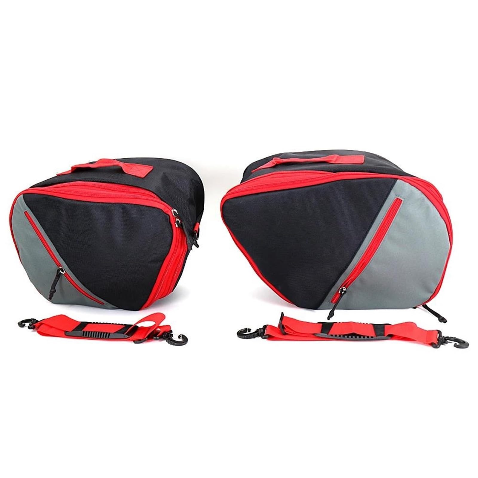 Motorradtasche Motorrad Teile Liner Innere Gepäck Lagerung Seite Box Taschen Für Tracer 9 Tracer9 GT 2020 2021 Motorradhelmtasche Aufbewahrungstaschen(Red) von GALSOR