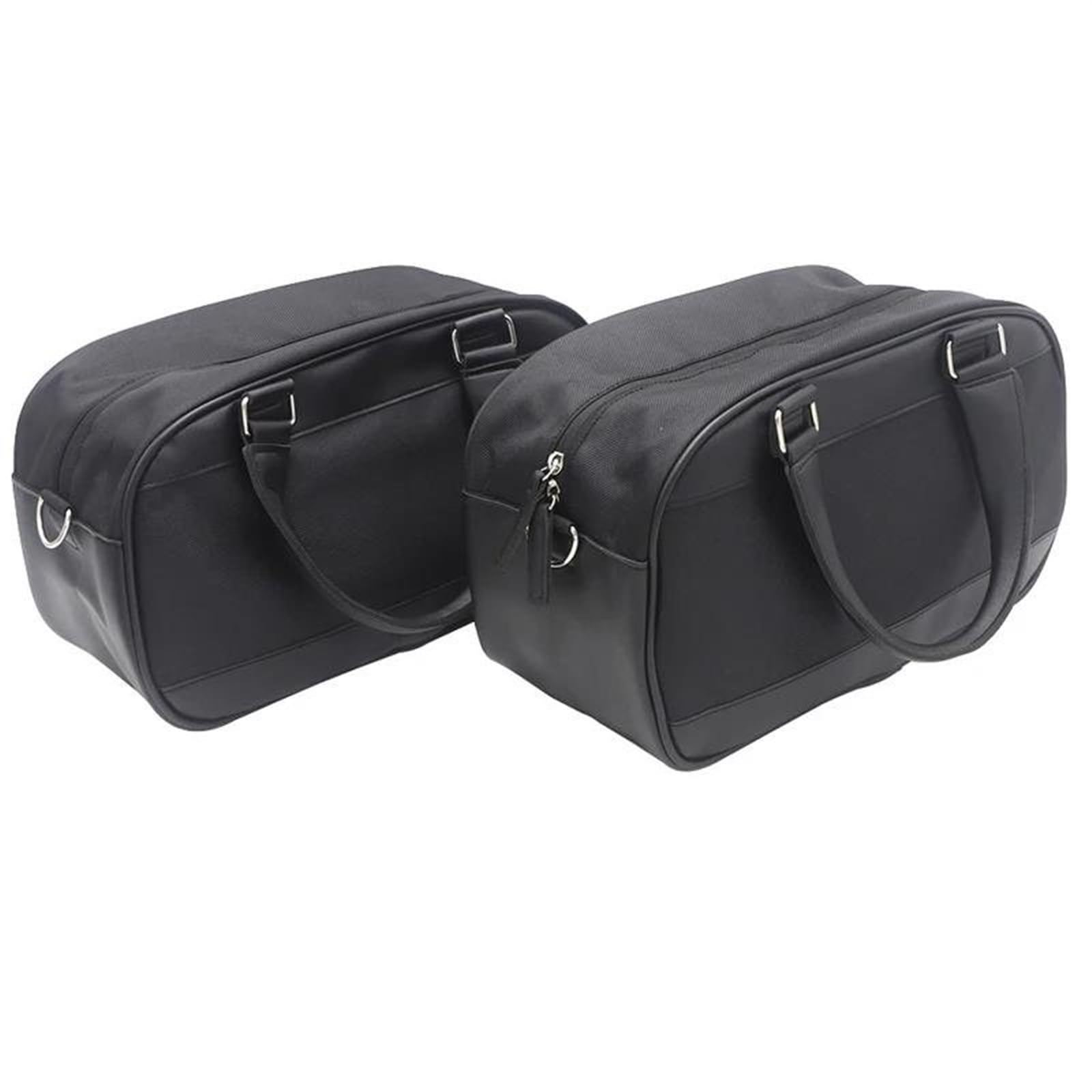 Motorradtasche Motorrad Zubehör Stamm Sattel Sattel Taschen Liner Set Für Goldwing GL1800 1800 F6B 2018 2019 2020 Motorradhelmtasche Aufbewahrungstaschen(Black 2 pcs) von GALSOR