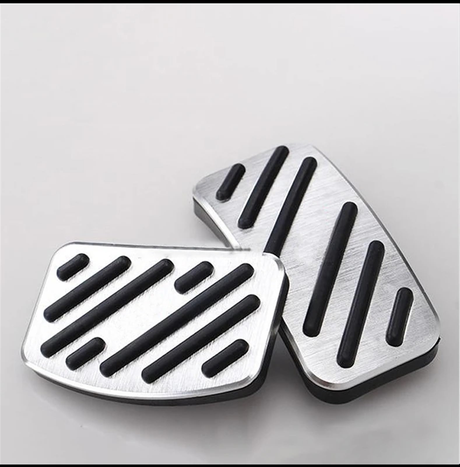 Pedal Caps Car Pedal Pads Aluminiumlegierung Auto Gaspedal Bremspedal rutschfeste Padabdeckung at Zubehör Für Trumpchi Für GS4 2015-2019 Foot Pedal Pad Cover von GALSOR