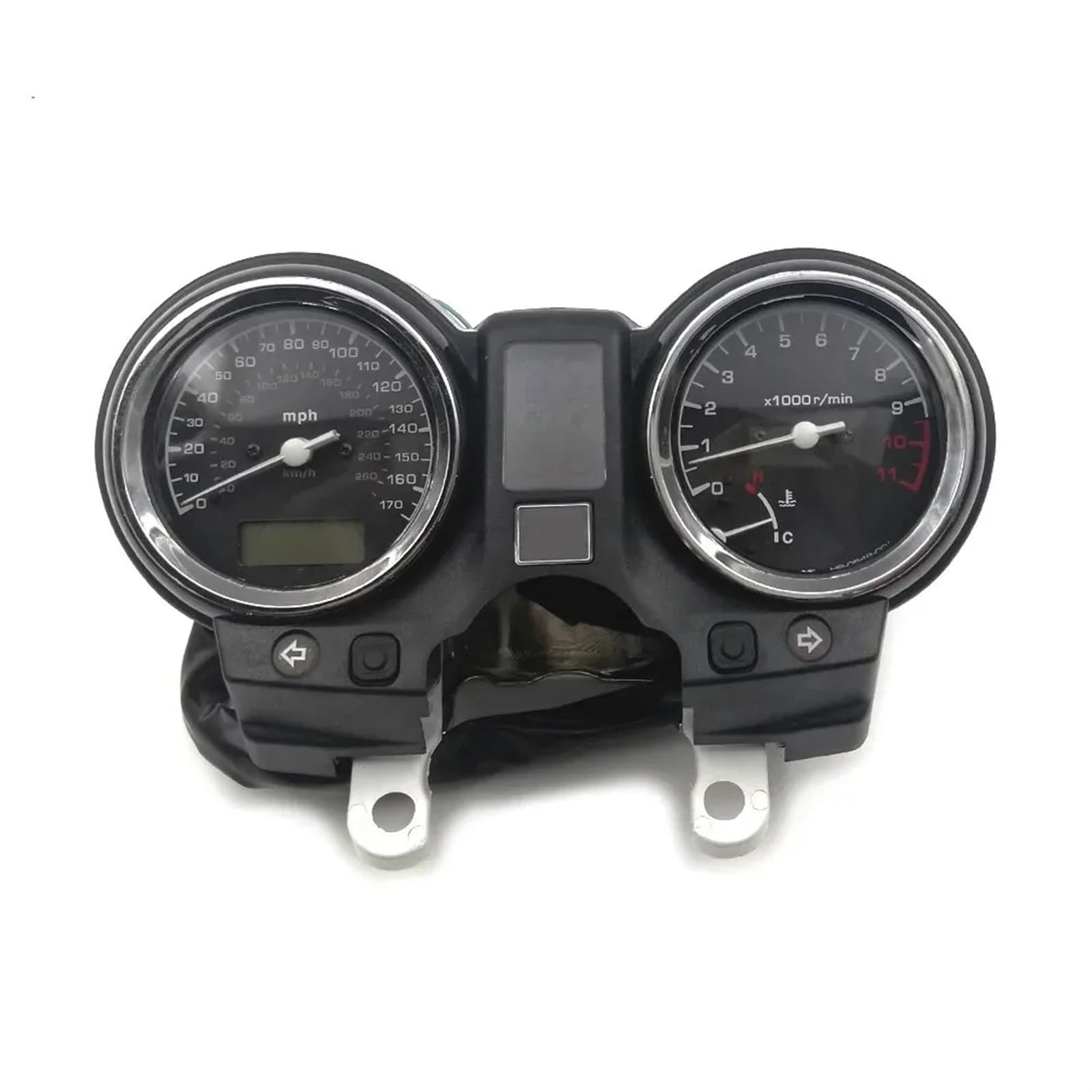 Ultraklar Digitaler Motorradtacho Motorrad-Instrumentenkombination Drehzahlmesser Tachometer Kilometerzähler Messgerätebaugruppe Für CB900 Hornet 900 CB919F 2002-2007 Digitaler Tachometer von GALSOR