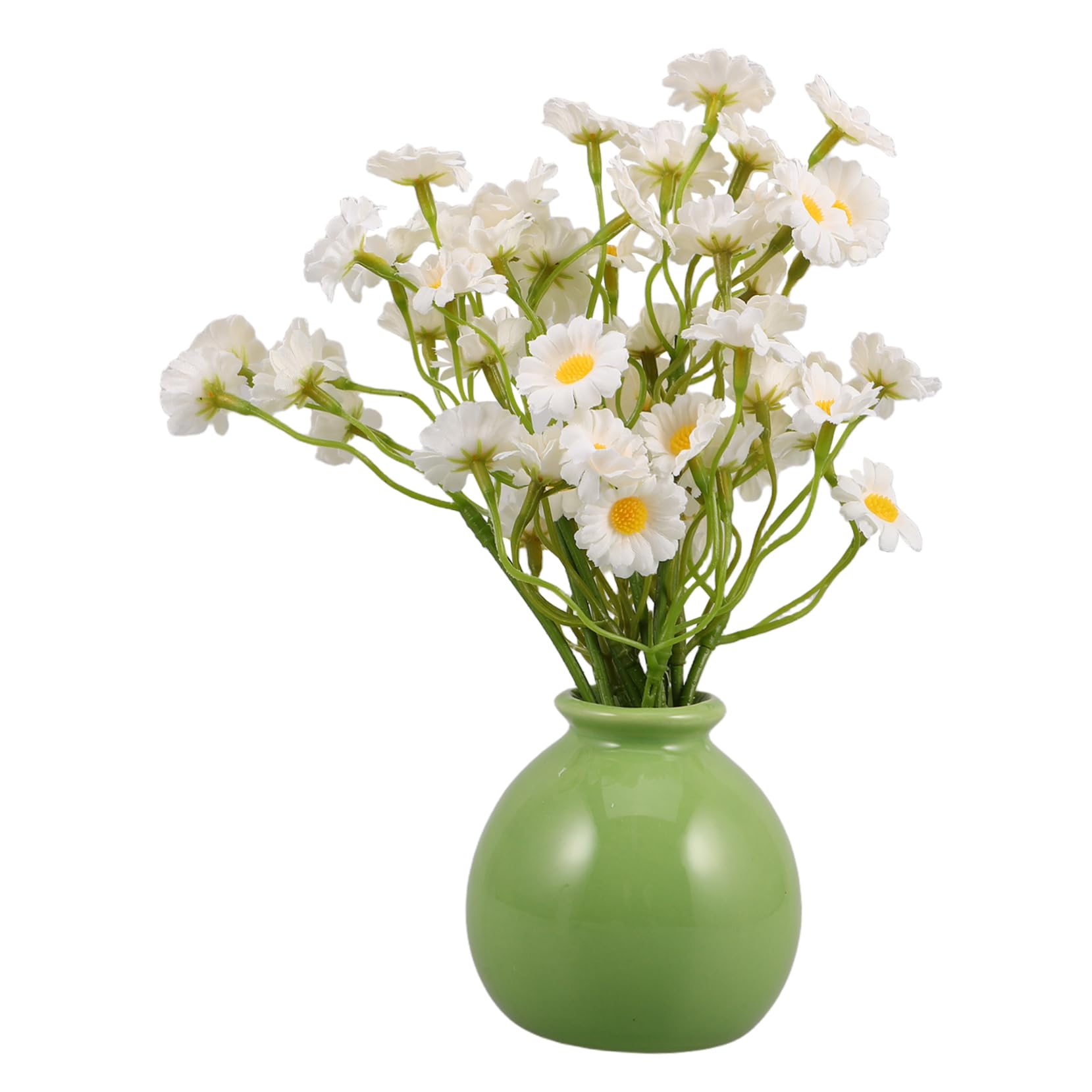 GANAZONO 1 Satz Künstliche Blumenkunst Blumenaufsätze Für Tische Lieferungen Von Blumenarrangements Simulation Blumenarrangement Blumen Zur Dekoration Esstisch Herzstück Keramik von GANAZONO