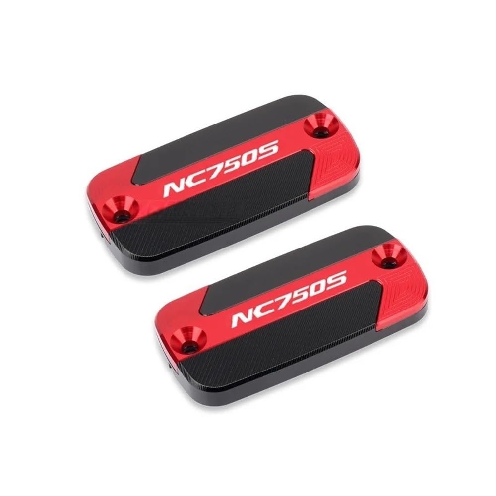 Kupplungsflüssigkeitsbehälter Abdeckkappen Für NC750X NC750S NC 750X NC750S 2012-2023 Für Crosstourer Motorräder Vorderradbremsbehälter Flüssigkeitstankdeckel Ölbecherdeckel von GANGEV