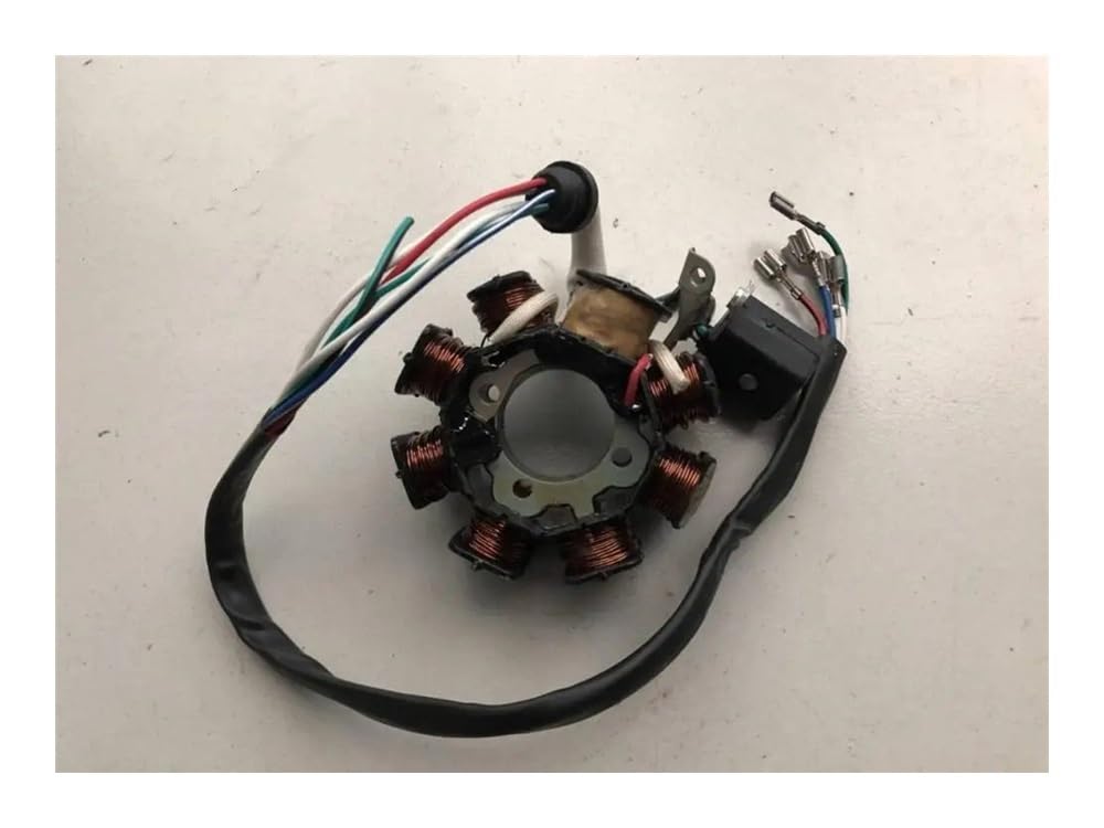 Motorrad Magneto Stator Coil 4/8 Spule Stator Magneto Lichtmaschine Stator Für QJ125 GN GS150 Keeway Motorrad Für Für Yam&aha ATV Motorrad Moped Teil von GANGEV