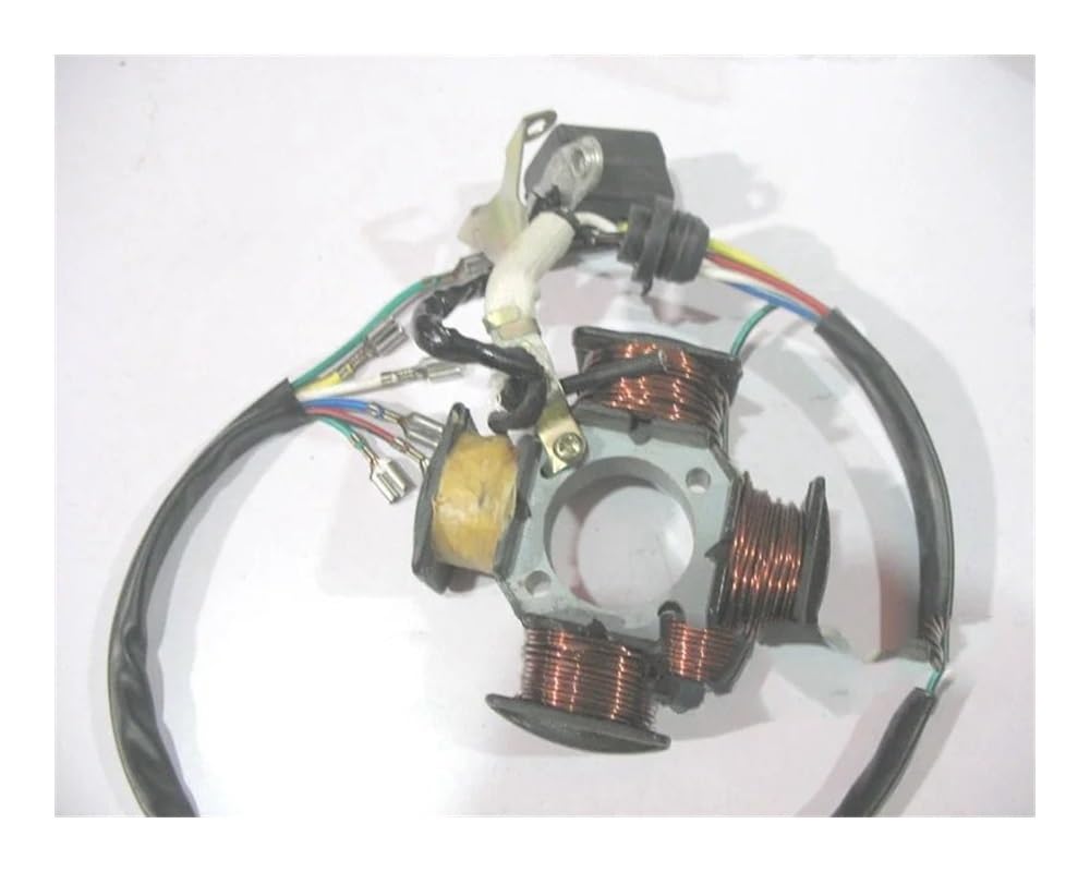 Motorrad Magneto Stator Coil 4/8 Spule Stator Magneto Lichtmaschine Stator Für QJ125 GN GS150 Keeway Motorrad Für Für Yam&aha ATV Motorrad Moped Teil von GANGEV