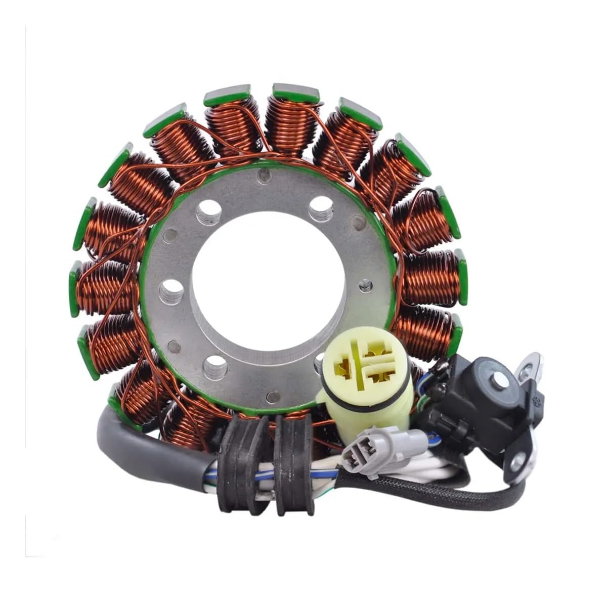 Motorrad Magneto Stator Coil Generator-Statorspule Für Yam&aha YFM 700 YFM 700 R Raptor 2006–2020. OEM-Teilenummer: 1S3-81410-00-00 700R YFM700R YFM700 YFM700RSE von GANGEV