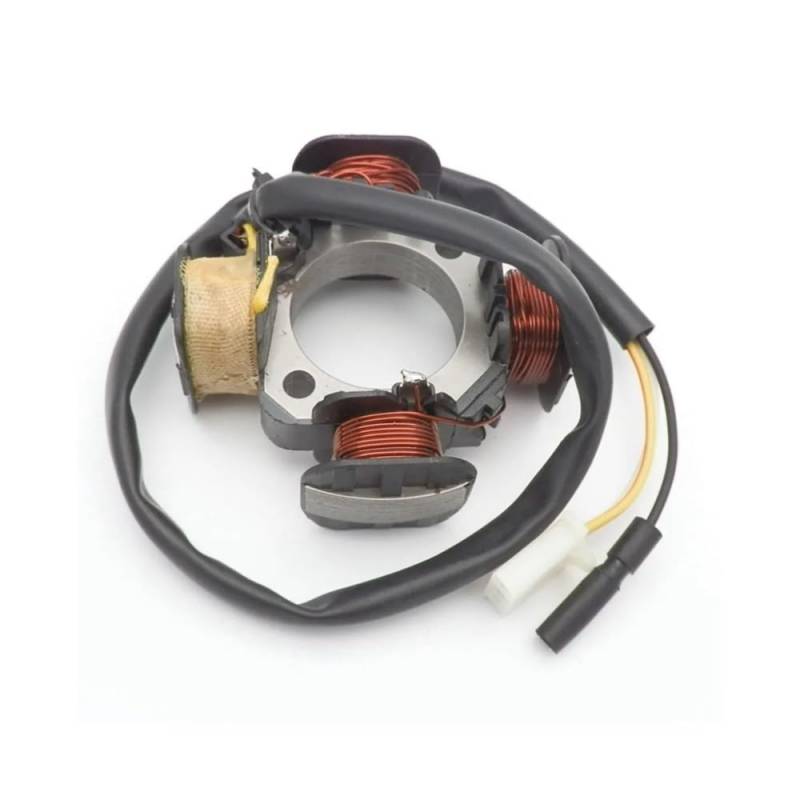 Motorrad Magneto Stator Coil Magneto 4-polige Statorspule Für SU&ZUKI AG50 60 Scooter H1E41QMB Sinnis Motor von GANGEV