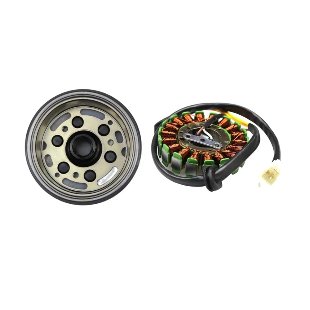 Motorrad Magneto Stator Coil Motorrad Generator Rotoren Stator Spule 18 Pole Für AN125 AN150 HJ125T Magneto Set von GANGEV