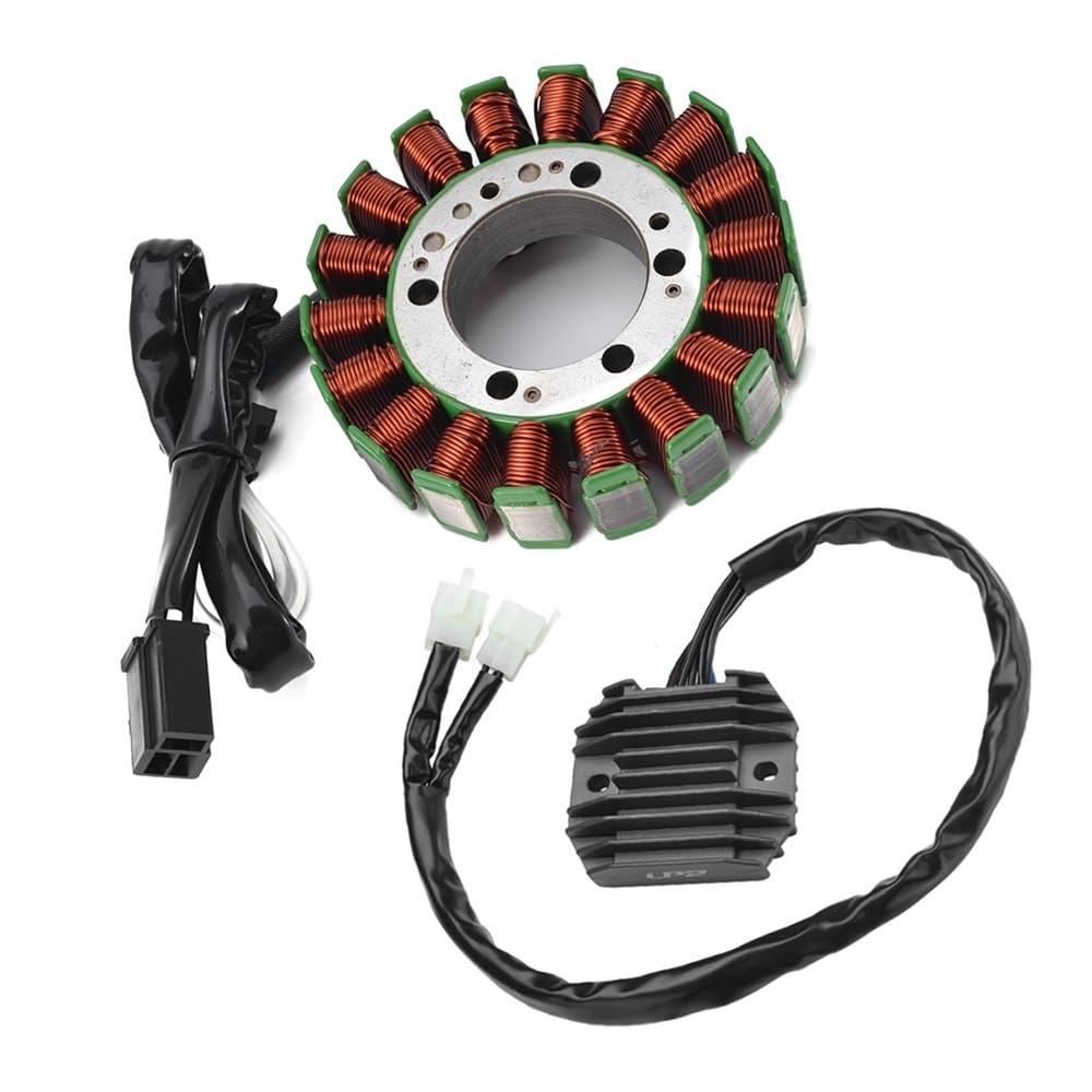 Motorrad Magneto Stator Coil Motorrad Motor Stator Spule + Spannungsreglergleichrichter Für Ka&wasaki ZX636 Ninja ZX-6R ZX 636 Ninja ZX6R ZX 6R 2005 2006 von GANGEV