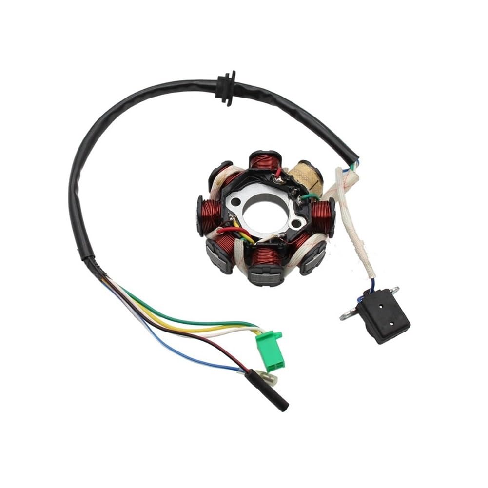 Motorrad Magneto Stator Coil Stator Magneto 8 Spule Für GY6 50cc 125cc 150cc Roller ATV Jonway TaoTao ROKETA Moped von GANGEV