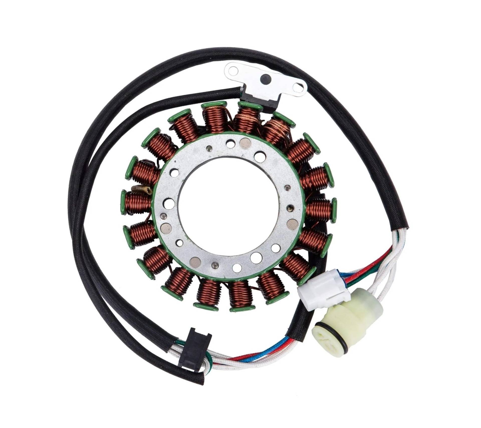 Motorrad Magneto Stator Coil Stator Magneto Spule Für Yam&aha ATV Warrior 350 YFM350 2002-2004 Raptor 350 YFM350 2004-2011 Wolverine 350 YFM350 2002-2005 von GANGEV