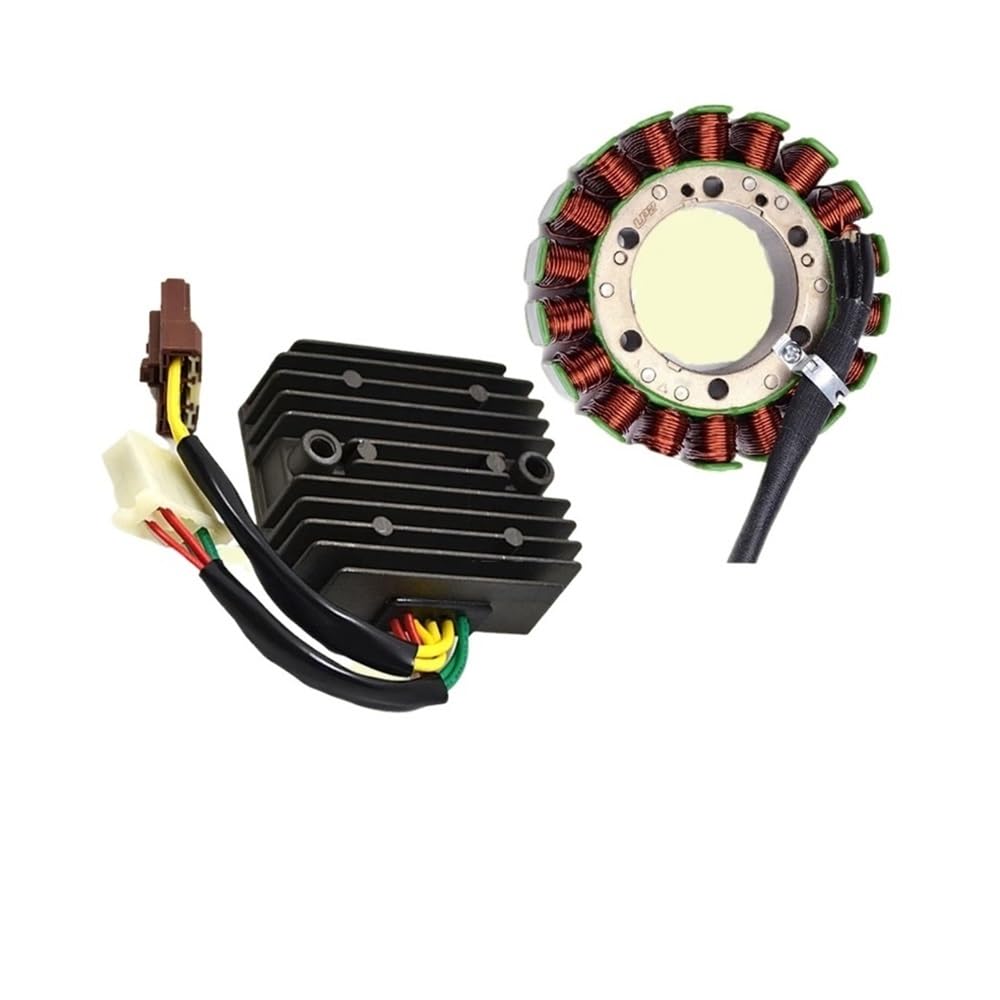 Motorrad Magneto Stator Coil Statorspule + Spannungsreglergleichrichter Für Ap&rilia ETV1000 Capo Nord 2001–2002 ETV1000 ETV 1000 CAPONORD Rally RAID 2003–2006 von GANGEV