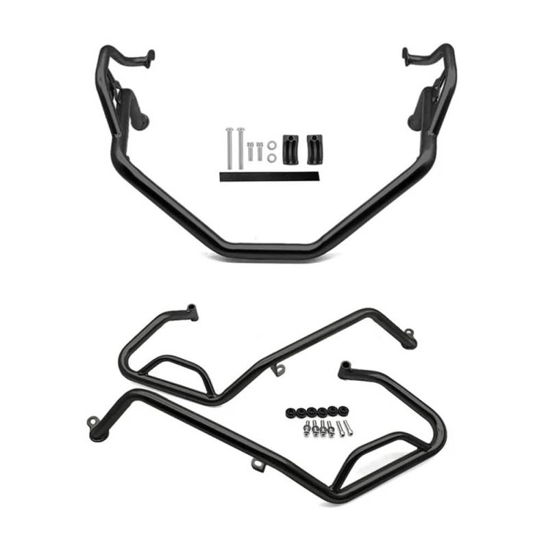 Motorradstoßstange 2024 XADV750 Motorrad Edelstahl Stoßstange Rahmen Schutz Für X-ADV 750 2021-2023 Motor Schutz Autobahn Crash Bar von GANGEV