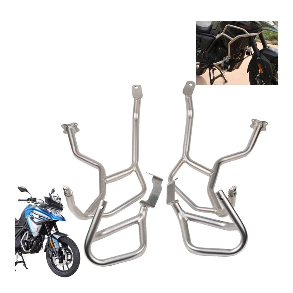 Motorradstoßstange Für Voge 650ds 650 DS 2020 2021 2022 Motorrad Autobahn Crash Bar Motor Stoßfänger Vorne Schutz Crash Bars Schutz Sliders Rahmen von GANGEV