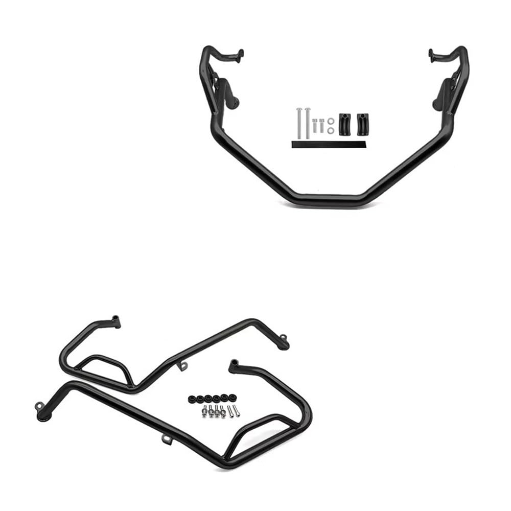 Motorradstoßstange Für XADV 750 X-ADV750 2021-2024 Motorrad Crash Bar Motor Schutz Rahmen Sliders Stoßstange Fallen Schutz Zubehör von GANGEV