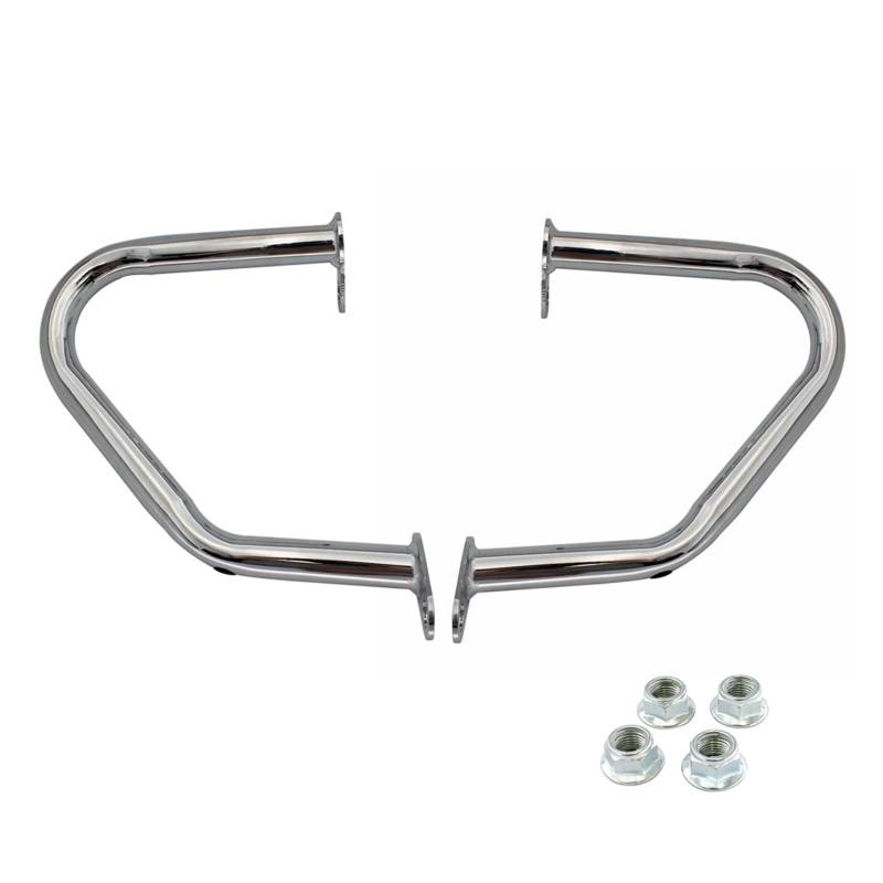 Motorradstoßstange Motorrad Crash Bar Protector Für Tr&iumph Für Bonneville T100 T120 Für Thruxton 1200 R Für Straße Für Cup Für Twin für Bobber von GANGEV