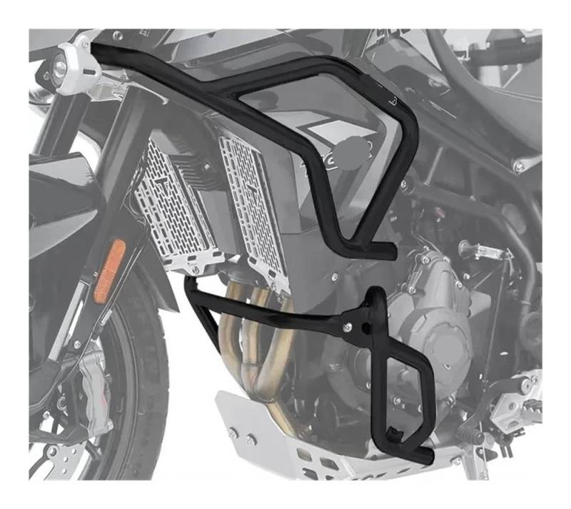 Motorradstoßstange Motorrad Oberen Unteren Stoßstange Crash Bar Motor Schutzfolie Verkleidung Autobahn Crash Bar Stoßstange Für Tr&iumph Für Für Tiger 850 900 GT von GANGEV