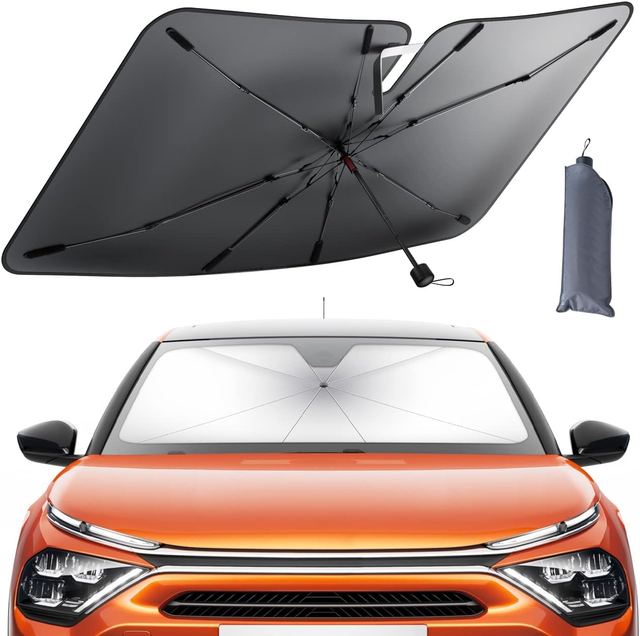 Auto Sonnenschutz Frontscheibe für Ford Galaxy (CK) 2015-2020 Auto Sonnenschirme Faltbarer Regenschirm Einfach Lagern Und benutze von GAOGaoxin